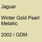 Preview: Jaguar, Winter Gold Pearl Metallic, 2002 / GDM.